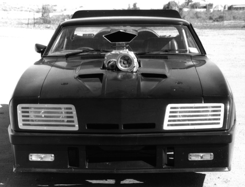 Last V8 Mad Max Interceptor at Silverton - Front View