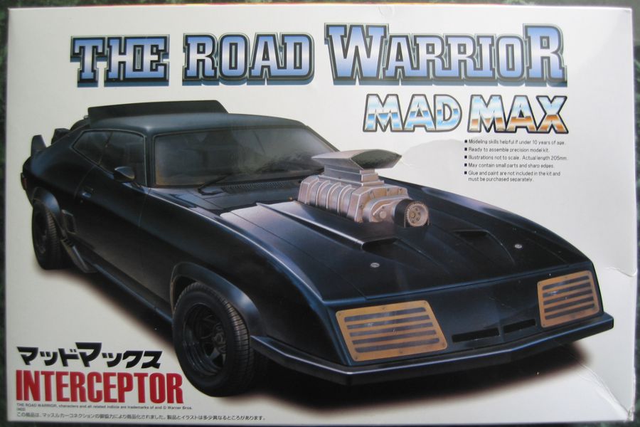 The Road Warrior / Mad Max Aoshima Model Kit Box