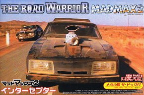 Aoshima Mad Max Interceptor Model Kit, Version 2 With Dog (2008)