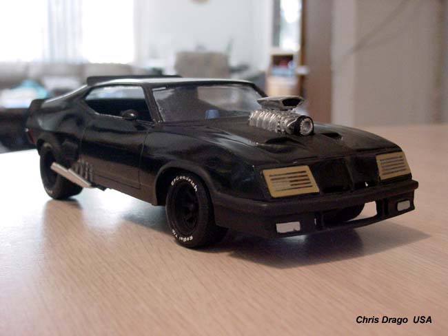 Vision Quest Designs Mad Max Interceptor, front right profile