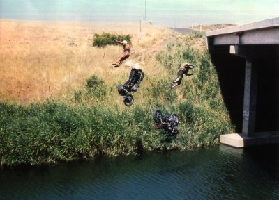 Holy shit! George Miller told me the drop was only a few feet!